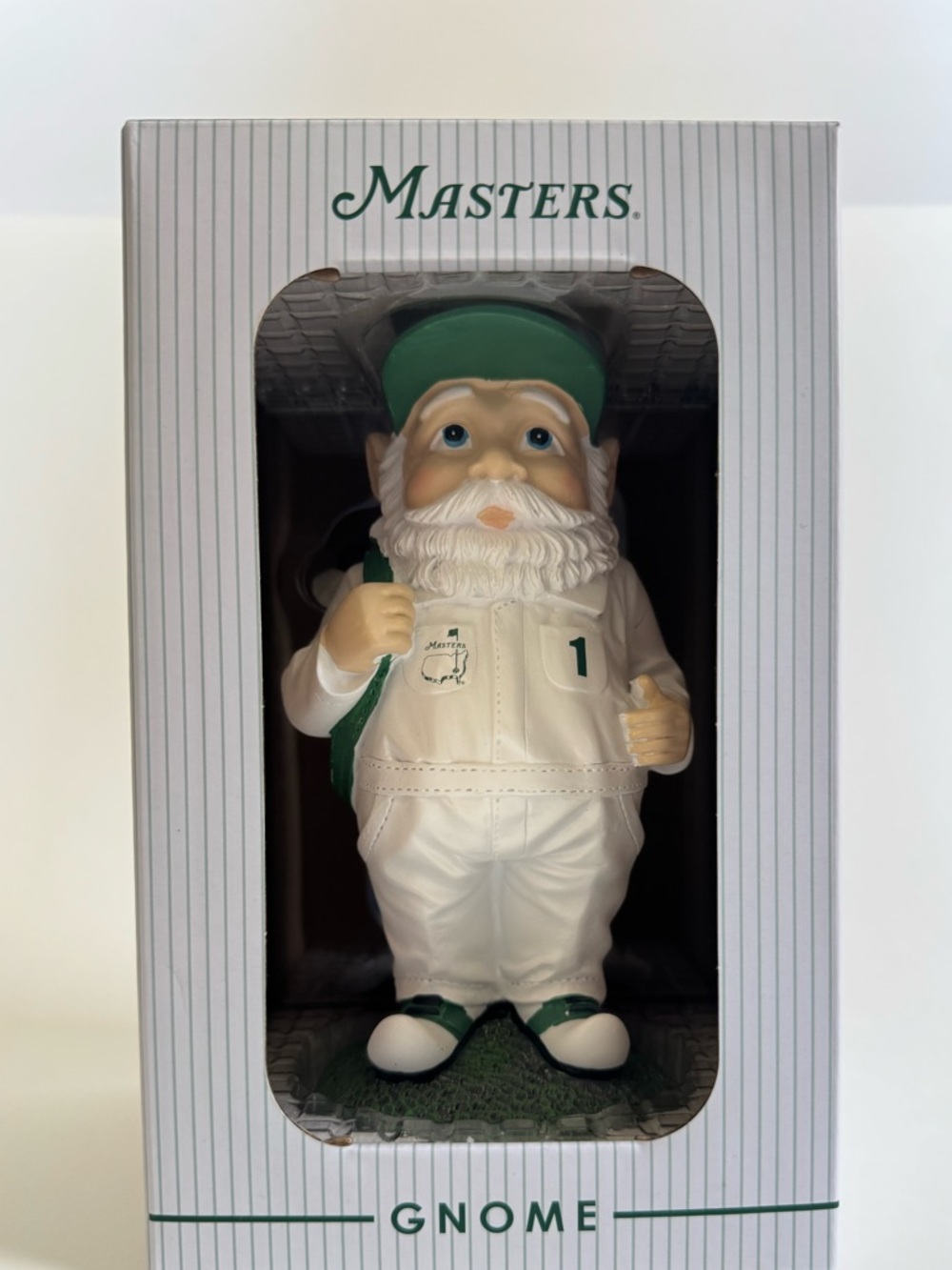 Masters 2026 Mini-Gnome Caddie collectible.